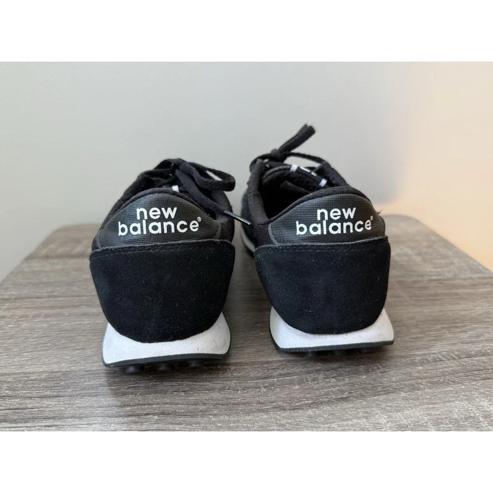 New Balance Women's Lifestyle Fashion Low Profile Sneaker WL410WBL Black Sz 9